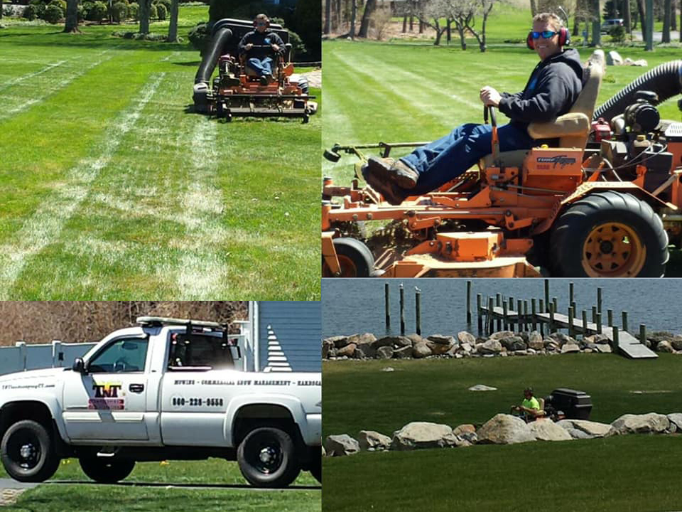 lawn care service CT shoreline from TNT Landscaping & Excavation